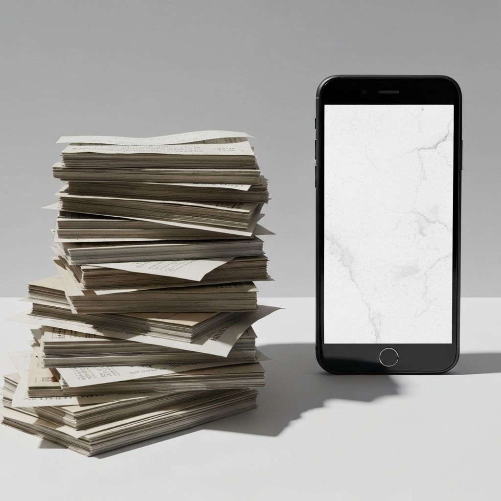 Cost comparison paper vs digital receipts